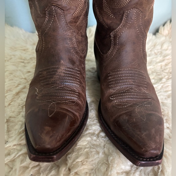 Tecovas The Annie Boots in Café Leather size 8 - Picture 10 of 14